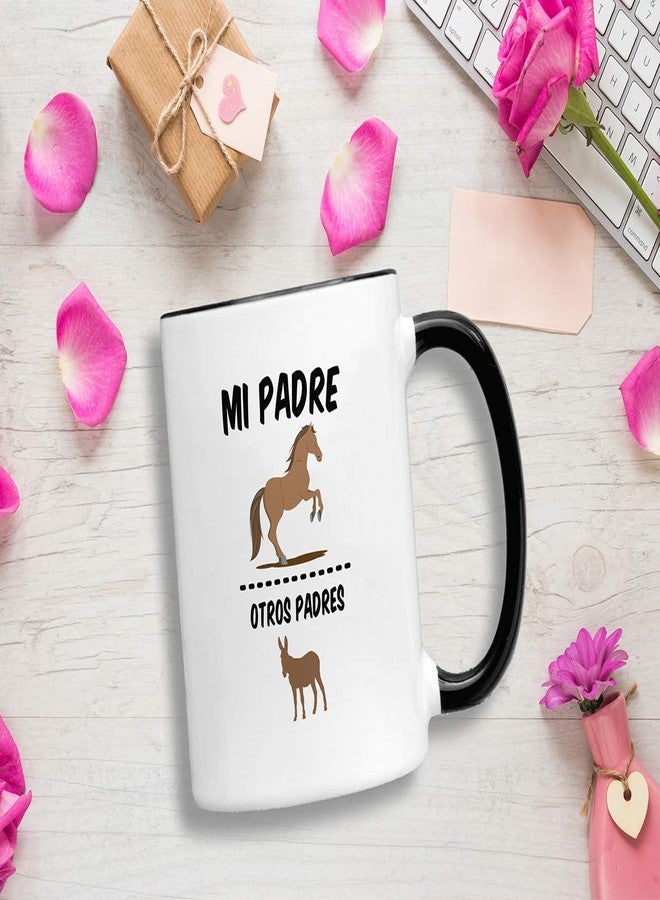 Casitika Regalos para Papa. Tazas para Cafe de Dia de los Padres. 11 oz Coffee Mug for Fathers Day in Spanish. Cups for Latin Dad for Birthday. - Image 3